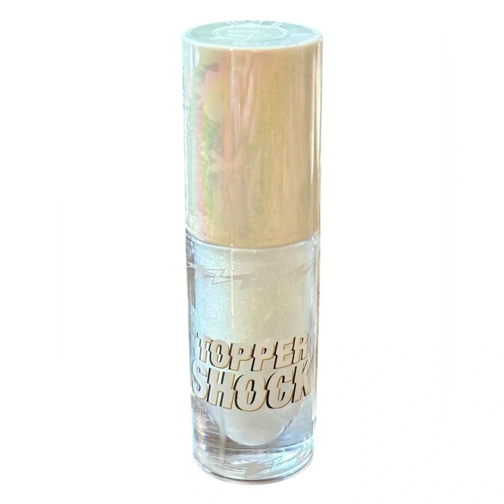 💎 BH Cosmetics Poison Shock Topper Shock - Holographic Lip Gloss Full-Size New